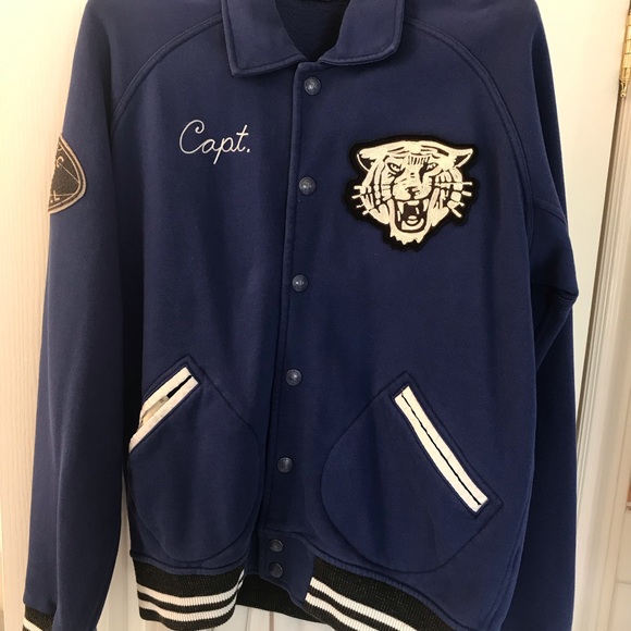 NWT RL navy blue cardigan with embellishments - Picture 2 of 6